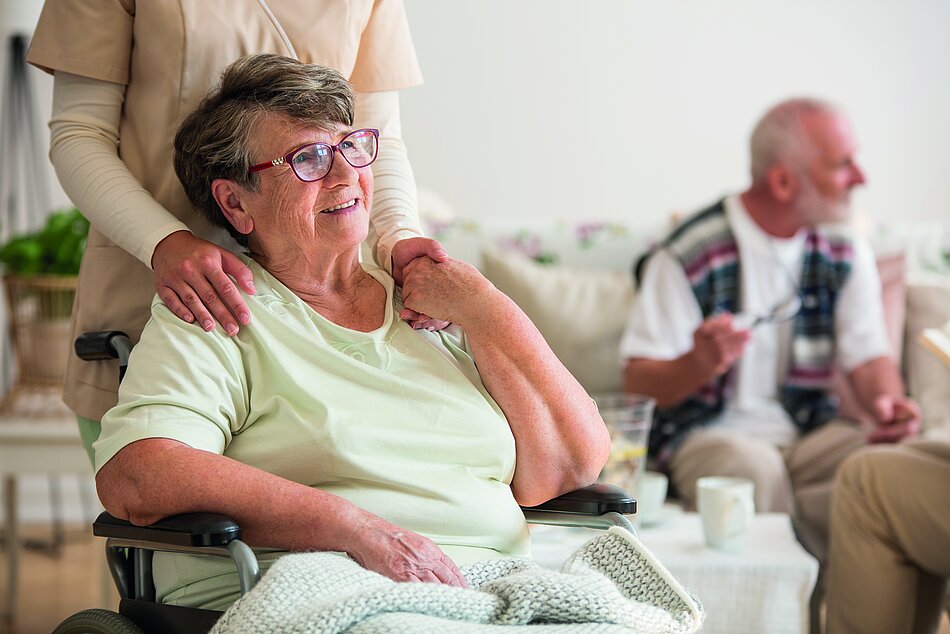Palliativversorgung einer älteren Patientin