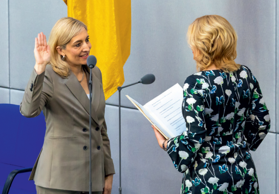Vereidigung von Nina Warken
