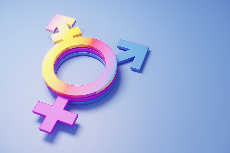 Symbole für Gender