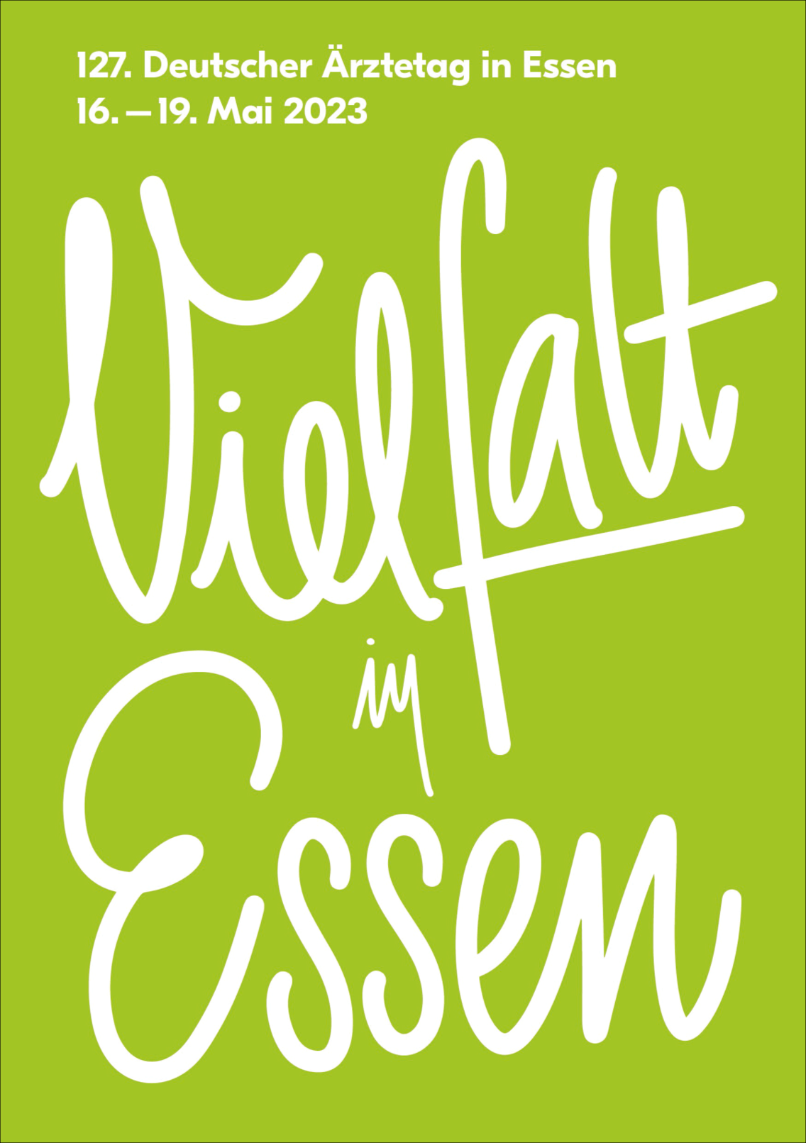 Cover der Broschüre zum Deutschen Ärztetag 2023 in Essen
