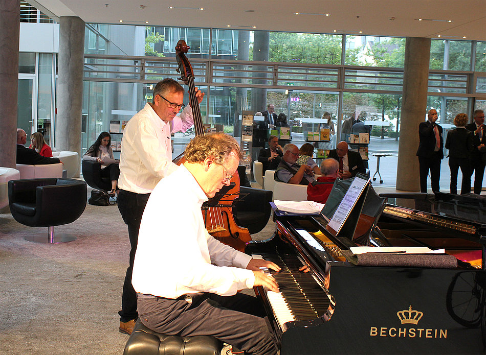 Beil-Raida-Duo beim Sommerempfang 2019 im Haus der Ärzteschaft