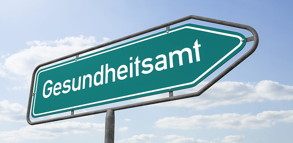 Wegweiser zum Gesundheitsamt