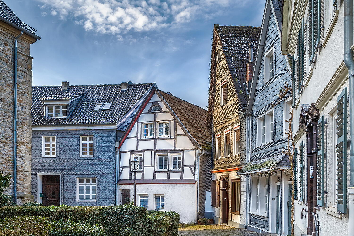 Fachwerkhäuser in Essen Kettwig