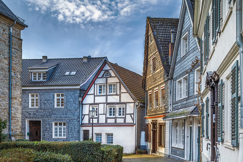 Fachwerkhäuser in Essen Kettwig
