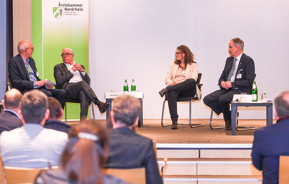 Podium beim Forum Gesundheit in Mülheim