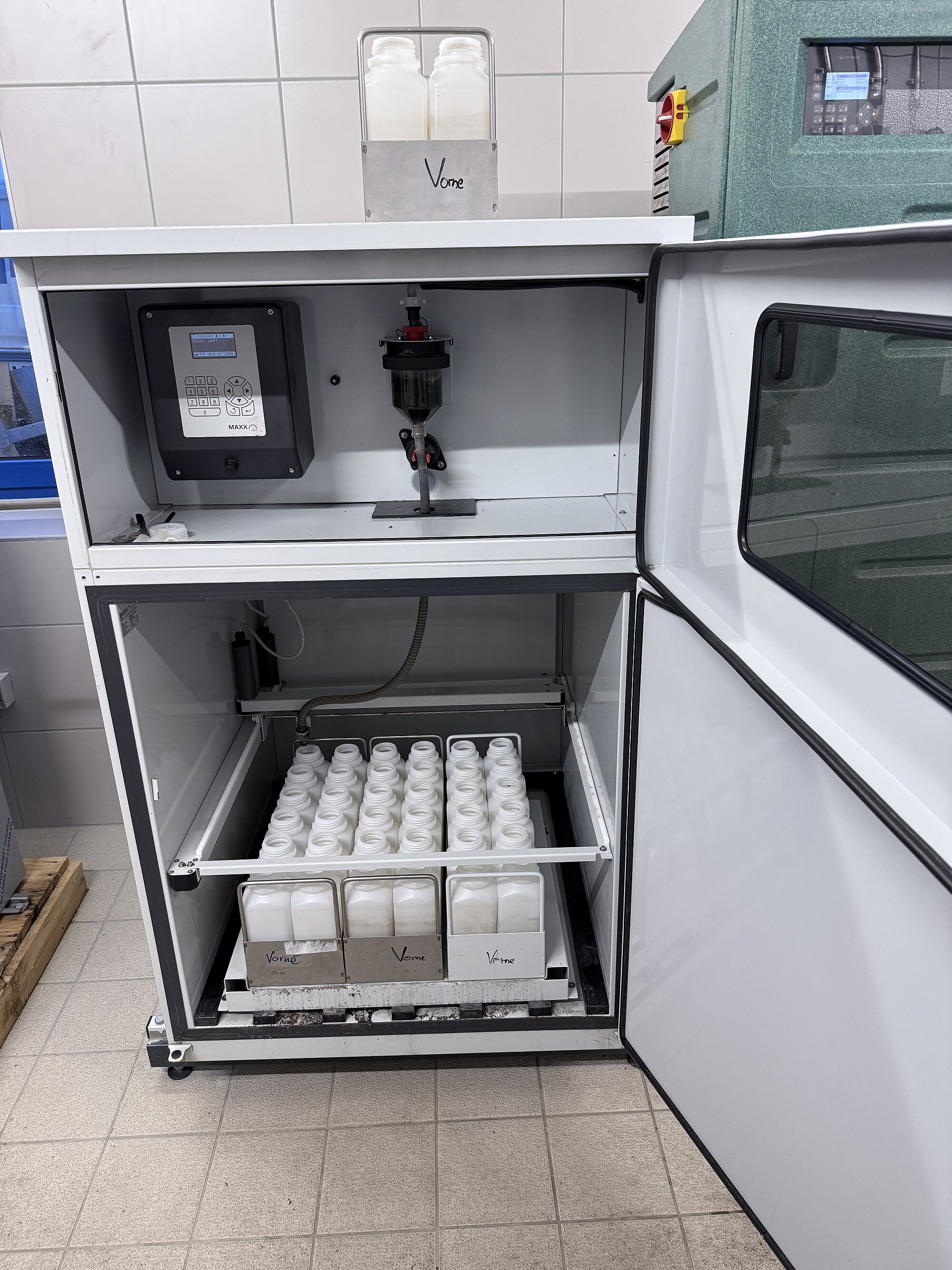 Der vollautomatische Probenentnehmer 