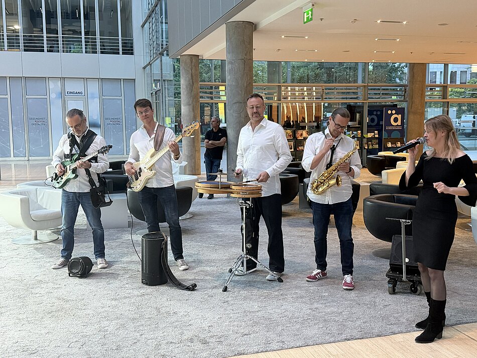 Sommerempfang der Ärztekammer Nordrhein 2026 Musiker Sommerempfang der Ärztekammer Nordrhein 2026 Musiker