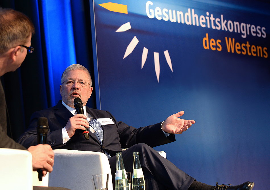 Dr. Frank Bergmann beim Gesundheitskongress des Westens 2019