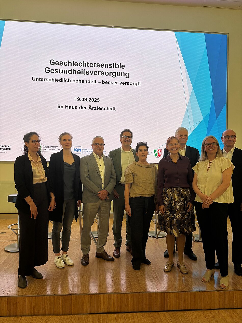Die Referenten der Fortbildung "Gendermedizin."