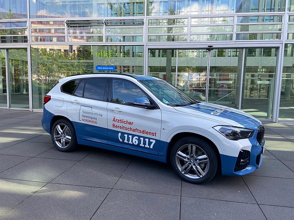 Fahrzeug für Hausbesuche 