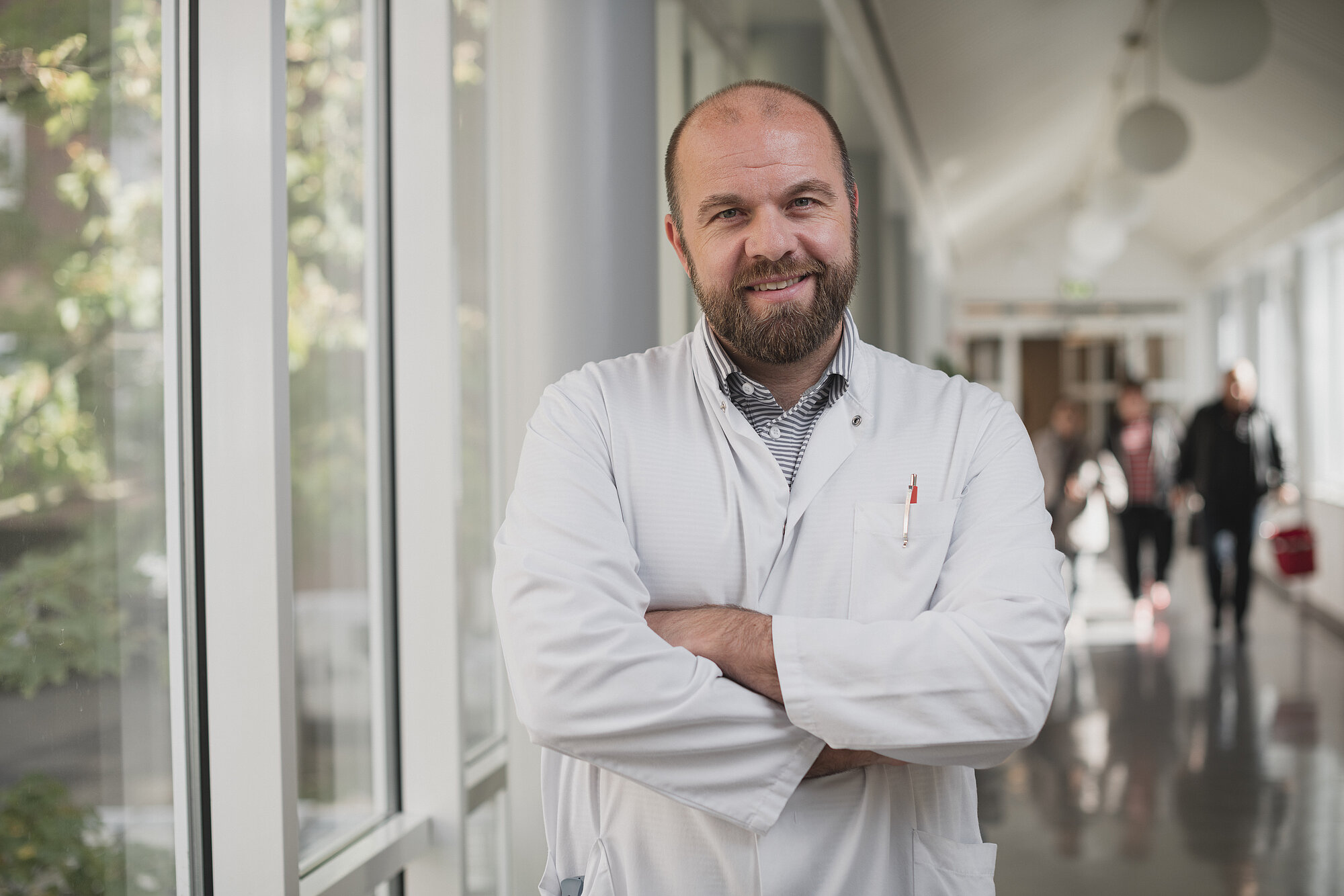 Dr. Patrick Stais, Geschäftsführender Oberarzt der Lungenklinik im Krankenhaus Bethanien in Moers