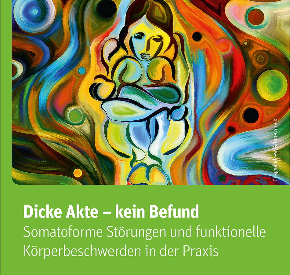 „Dicke Akte – kein Befund“: Flyer zum 2. Psychosomatik-Tag in Aachen