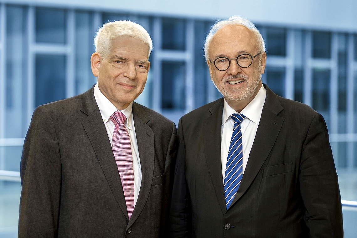 schuster-henke.jpg Dr. Josef Schuster, Rudolf Henke
