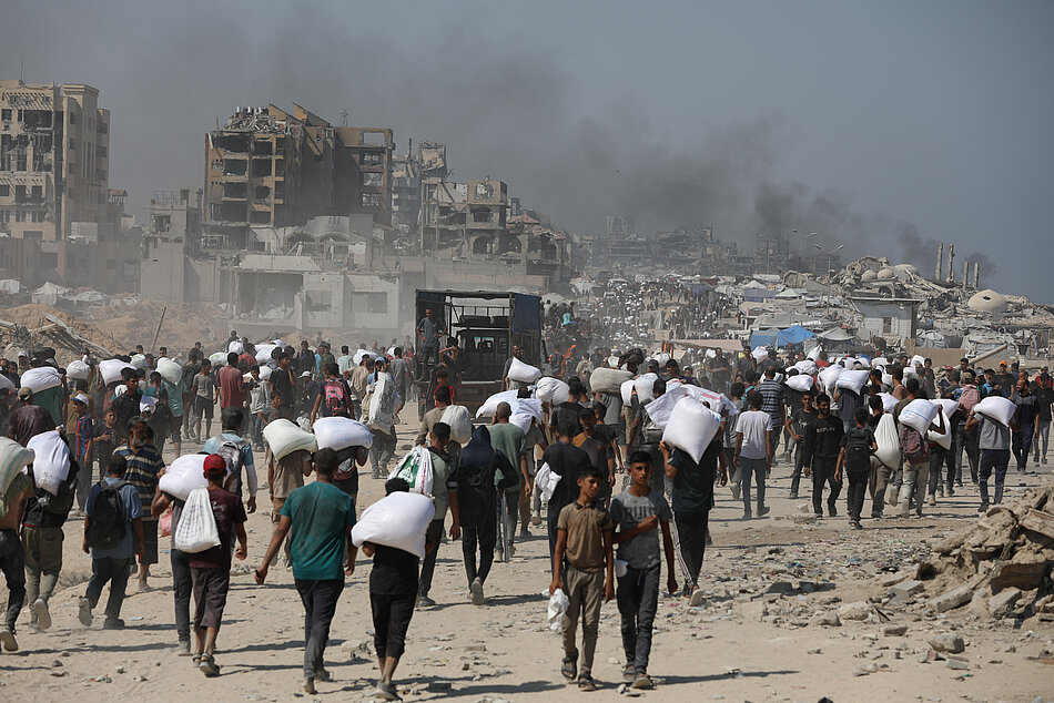 Hilfslieferungen in Gaza