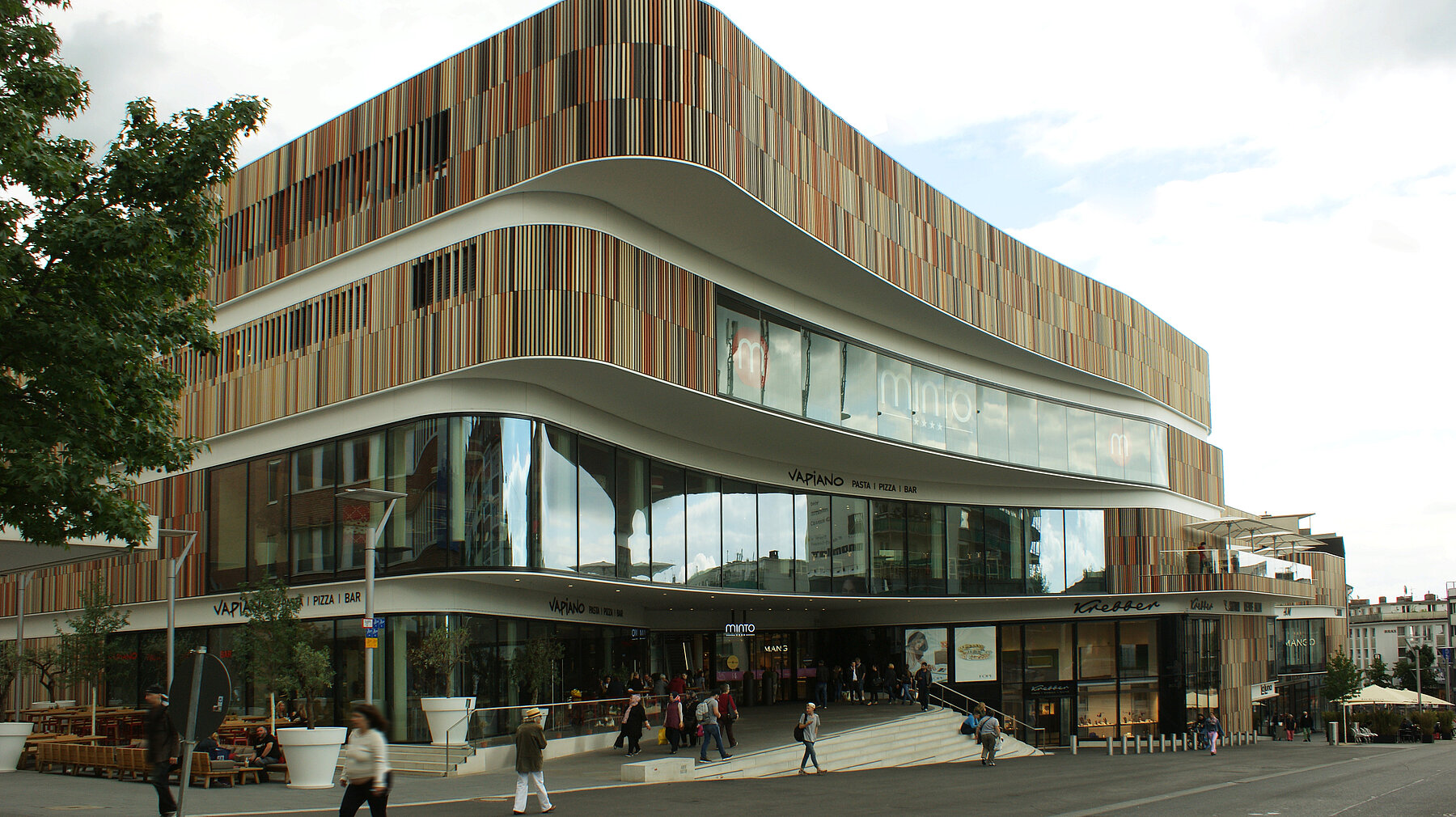 Einkaufszentrum Minto in der Möchengladbacher Fußgängerzone