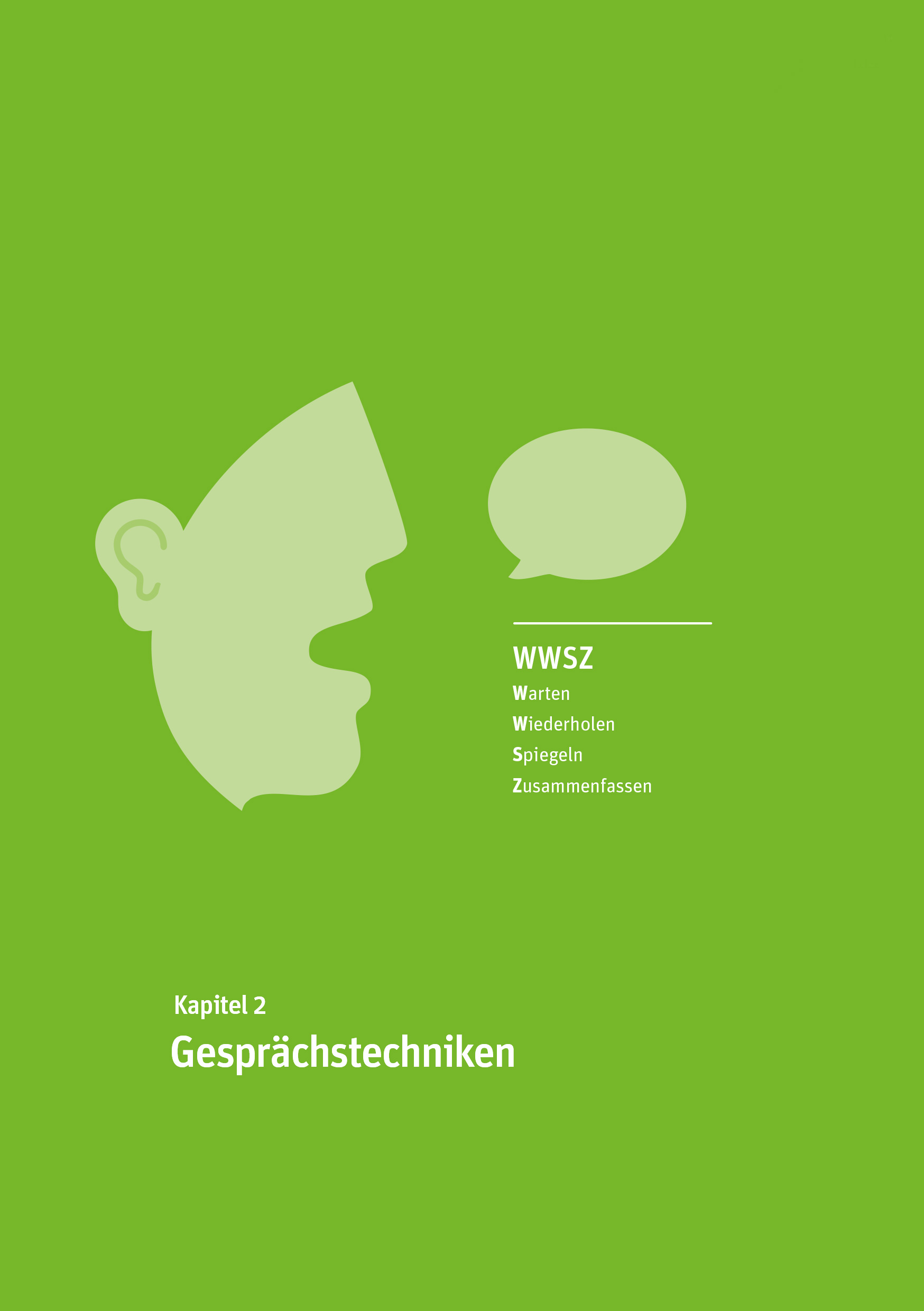 Grafik Kaptiel 2 des Leitfaden Kommunikation im Medizinischen Alltag